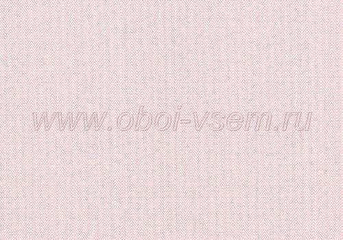   Herringbone Pink Ian Mankin Wallcovering (Ian Mankin)