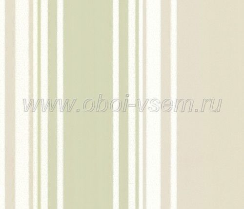   Tented Stripe Eau de Nil Painted Papers (Little Greene)