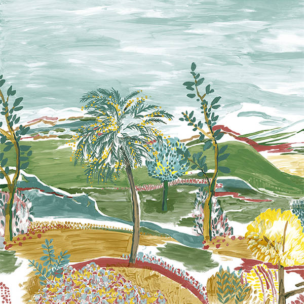 ����  F-SN6023 Silk Painting 6 (Faboie)