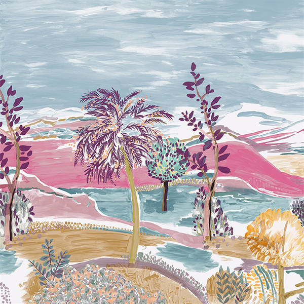 ����  F-SN6024 Silk Painting 6 (Faboie)