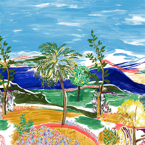 ����  F-SN6025 Silk Painting 6 (Faboie)