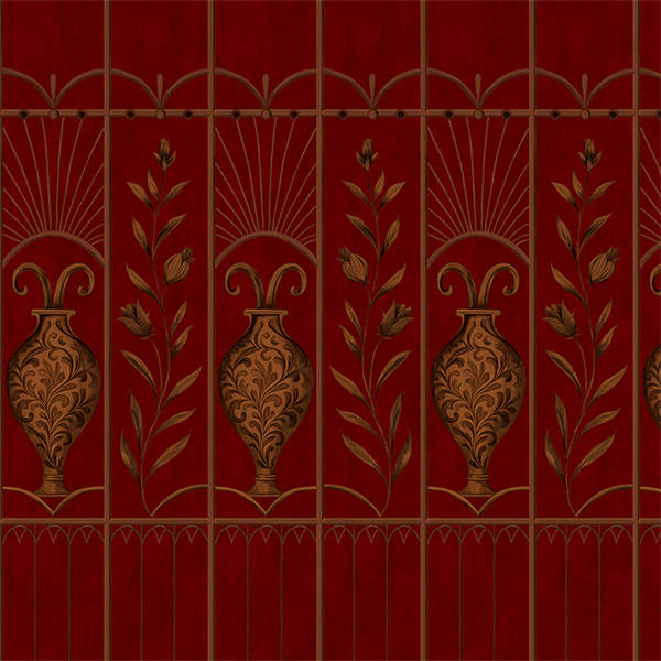 ����  F-SN6055 Silk Painting 6 (Faboie)