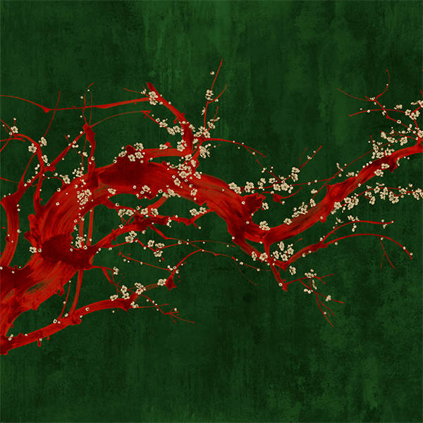 ����  F-SN6115 Silk Painting 6 (Faboie)