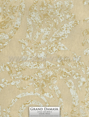   GD-2010-3 Beige Imperivm Collection Wallpapers (Paul Montgomery)