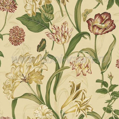   AVL190063 Warm Shades - Florals & Toiles (Albert Van Luit)