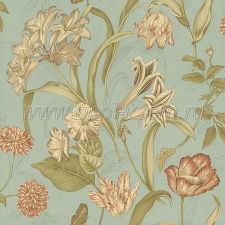  AVL183546 Cool Hues - Florals & Toiles (Albert Van Luit)