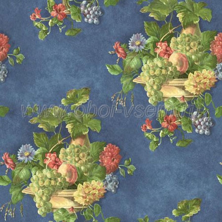   AVL190509 Deep Tones - Florals & Toiles (Albert Van Luit)