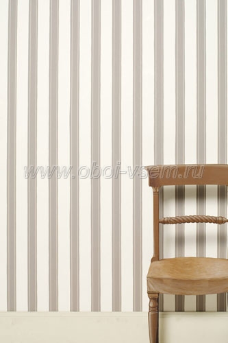 Обои  BP1707 Block Print & Closet Stripes (Farrow & Ball)